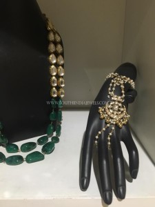 Gold Kundan Haath Phool Designs - South India Jewels