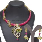One Gram Gold Designer Necklace Set