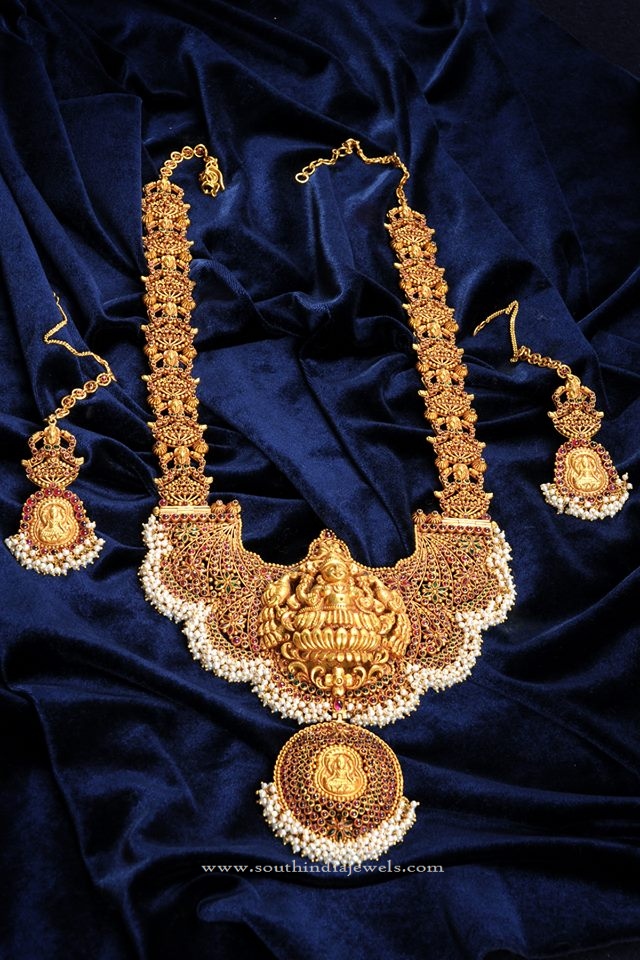 Temple Jewellery Haram Designs