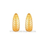Gold Earrings Designs in 2 Grams