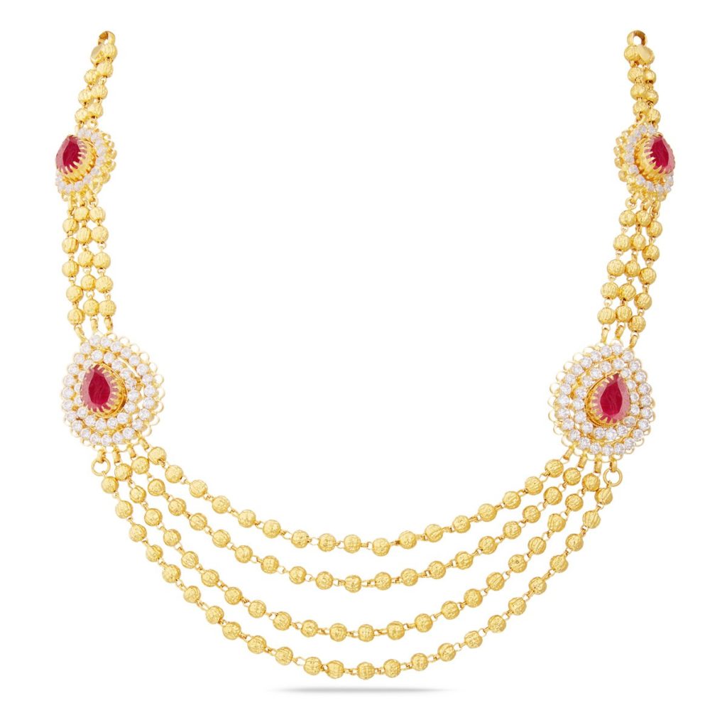 Gold Necklace Designs in 30 Grams with Price