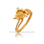 Gold Ring Design For Female Without Stone