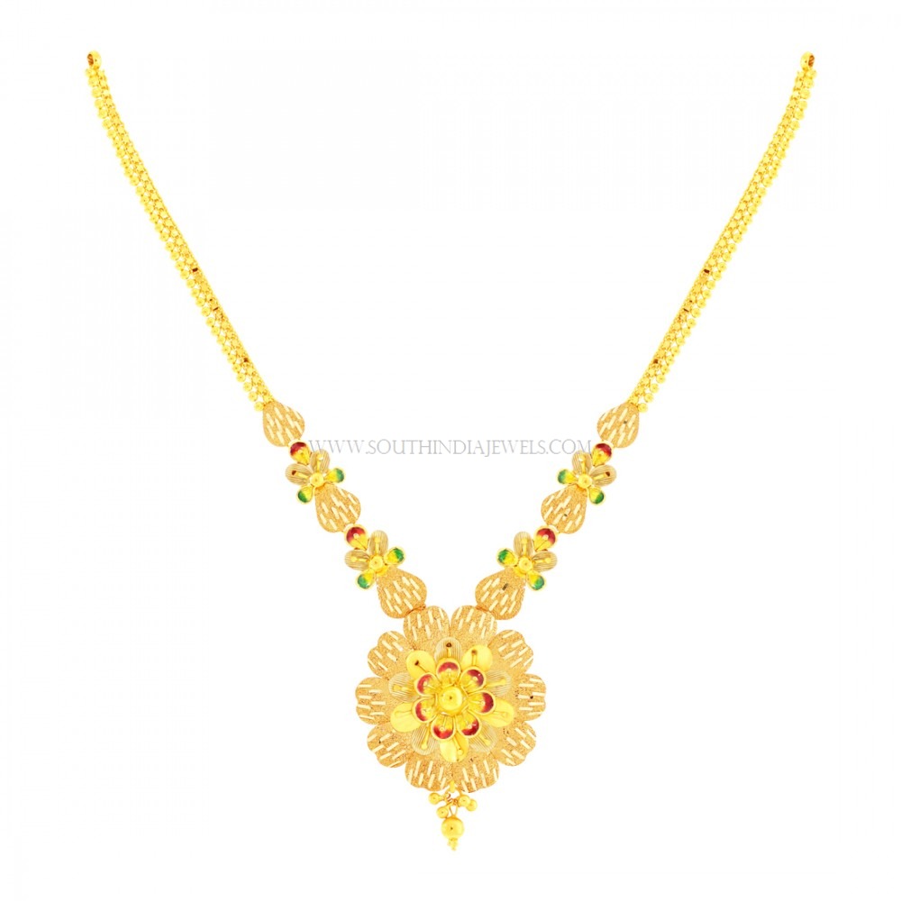 kalyan jewellers necklace designs with price