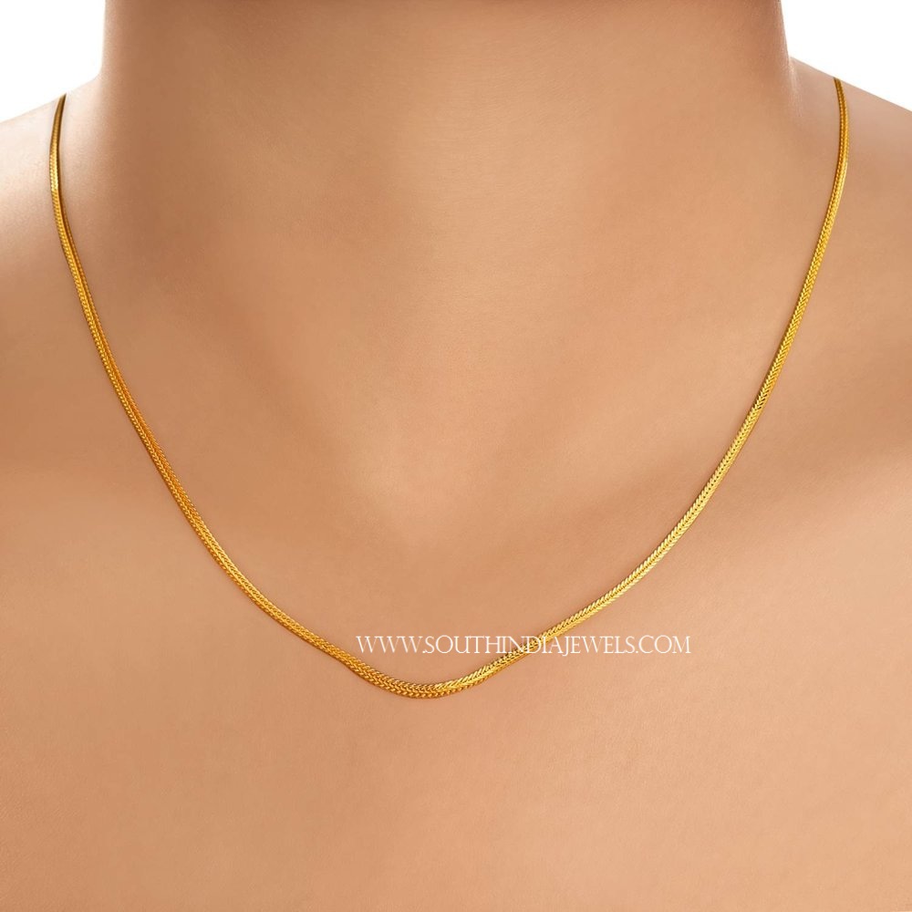 Tanishq Gold Chain Designs with Price
