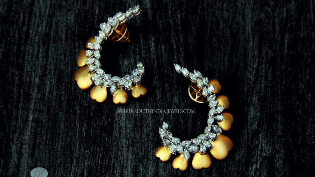 Diamond Ear Stud from Rakesh Jewellers