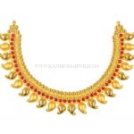 Gold Necklace Design in 40 Grams