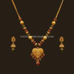 Latest Gold Necklace Set Designs With Price