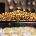 Gold Plated Lakshmi Waist Belt