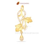 Simple Stone Pendant From Thangamayil