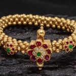 Gold Plated Beads Bracelet from Aatman