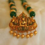 Green Temple Jewellery Necklace from Aatman