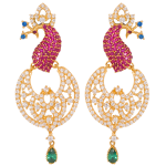 Lalitha Jewellery Gold Earrings Collections
