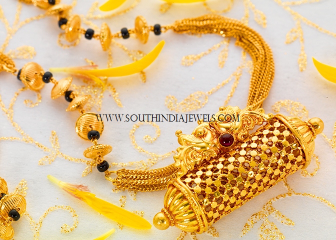 mangalsutra pendant designs in gold