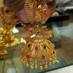 Gorgeous Gold Peacock Jhumka