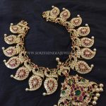 Antique Gold Mango Necklace From Big Shop