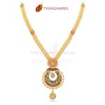 Gold Ball Necklace From Thangamayil Jewellery