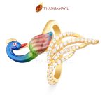 Stylish Gold Ring From Thangamayil Jewellery
