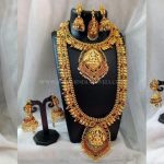 Bridal Temple Jewellery Set From Simma Jewels