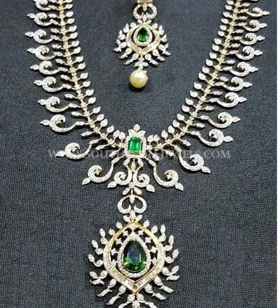 Diamond Long Necklace From Akra Diamonds