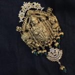 Gold Lord Balaji Pendant Design