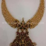 100 Grams Gold Temple Necklace
