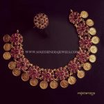 Gold Plated Pure Silver Coin Necklace