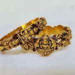 Gold Temple Bangles From Kothari Jewellery