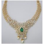 Traditional Diamond Necklace Model