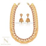 Traditional Gold Haram With Jhumka