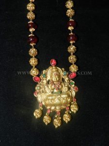 Antique Lakshmi Chain Necklace - South India Jewels