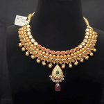 Gold Designer Choker From Sumangali Jewellers