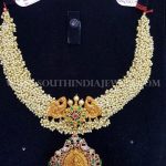 Pearl Antique Necklace From Nakoda Jewellers