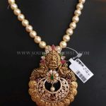 Pearl Mala With Antique Pendant