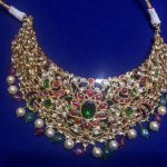 22K Gold Kundan Choker Necklace