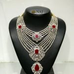 Bold Bridal Diamond Necklace From Naj Jewellery