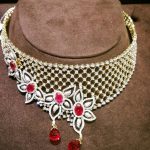 Diamond Choker From Lakshmi Jewellery