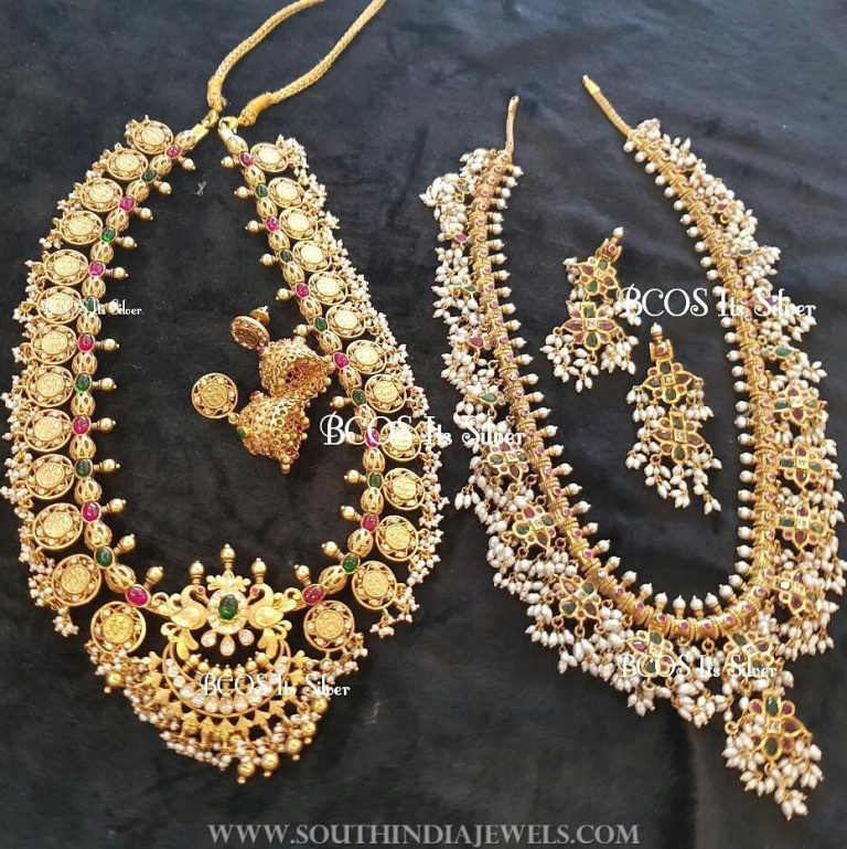 Gold Plated Pure Silver Necklace Collections