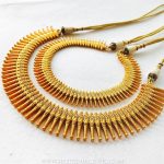 Gold Plated Spike Necklace Collections