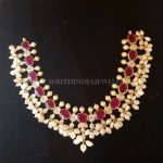 Fancy Gold Pachi Necklace From Bhavani Jewellers