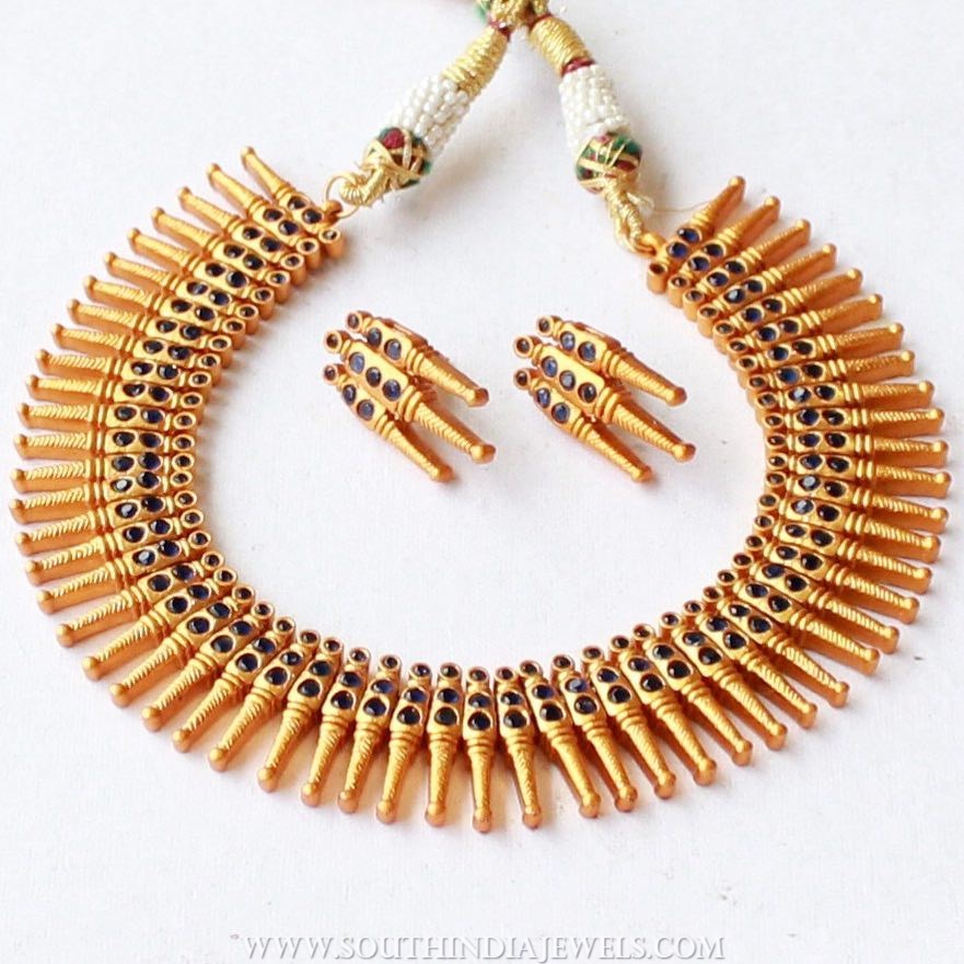 Imitation Spike Necklace Set From Aatman