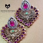 Gold Plated Antique Ear Stud From Ms Pink Panther