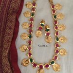 Gold Plated Coin Necklace From Tvameva