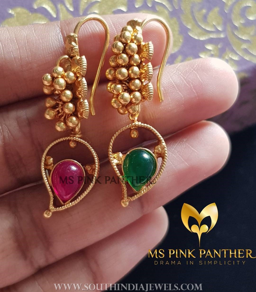 Antique Hook Earrings From Ms Pink Panthers