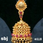 Gold Jhumki From Sri Balaji Jewellers