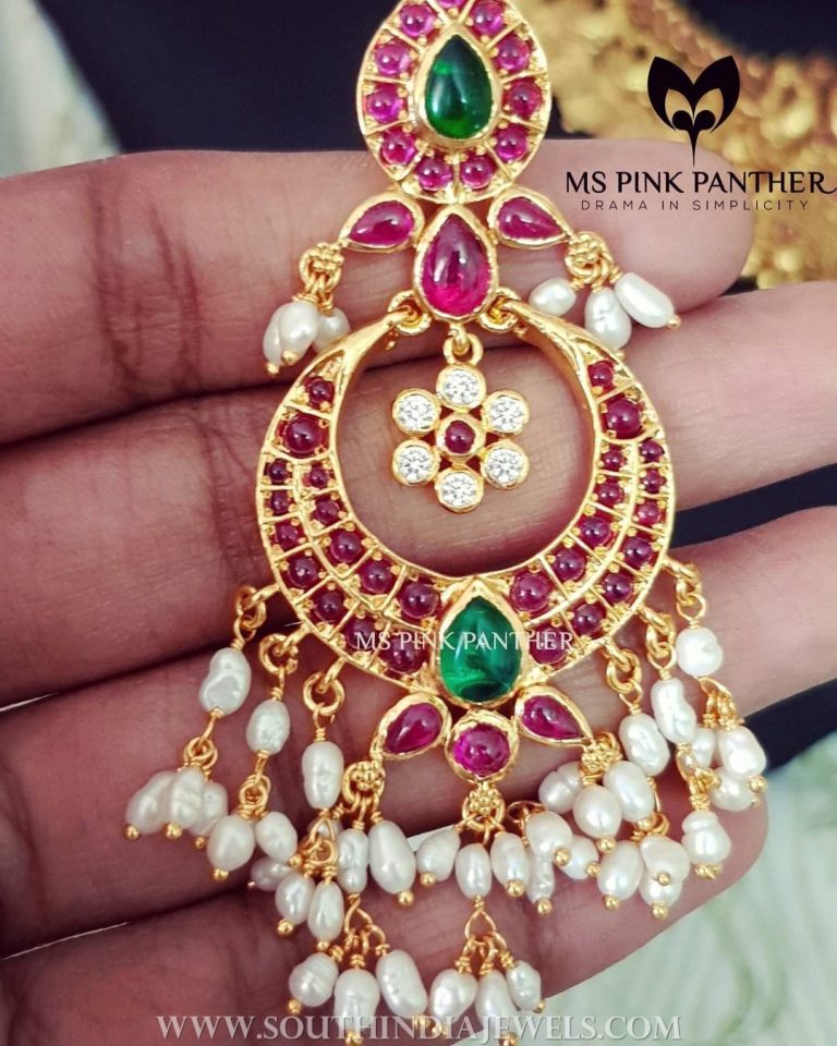 Gold Ruby Antique Earrings From Ms Pink Panther