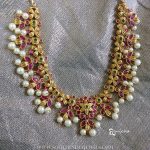 Imitation Ruby Necklace From Anicha