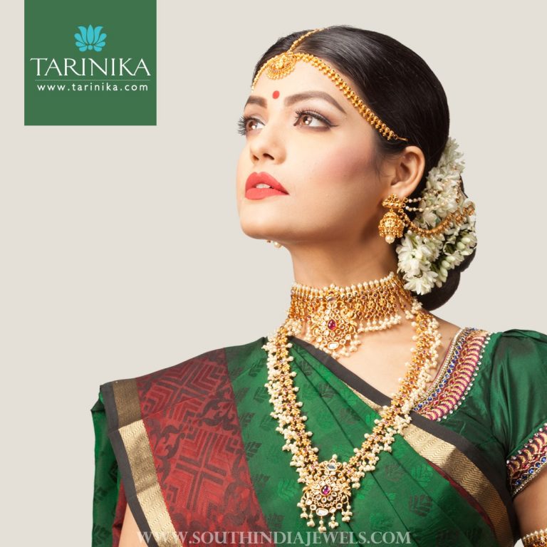 Gold Plated Bridal Jewellery Sets From Tarinika