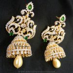 Gold Plated Stone Jhumka From BCOS Its Silver