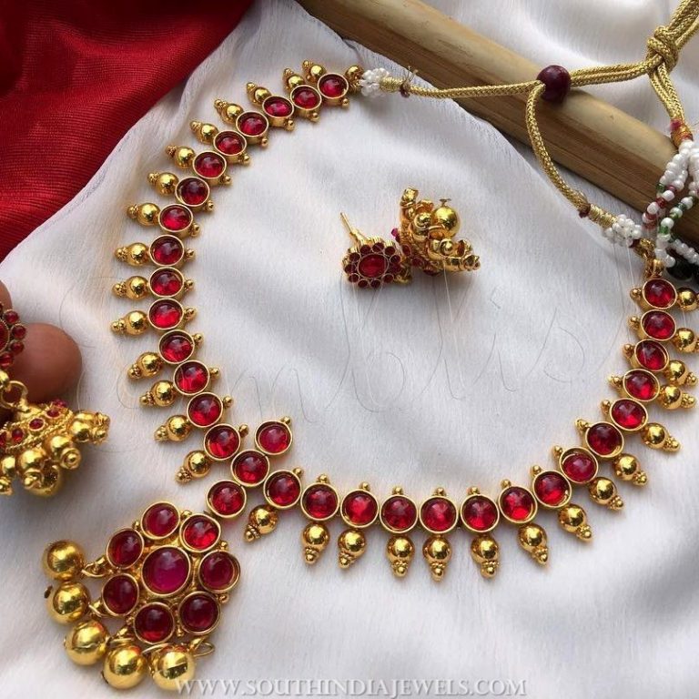 Antique Ruby Attigai From Emblish