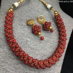Imitation Coral Necklace Set From Alamakara